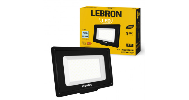 Прожектор LED 100W 6000К  8500Lm  LEBRON