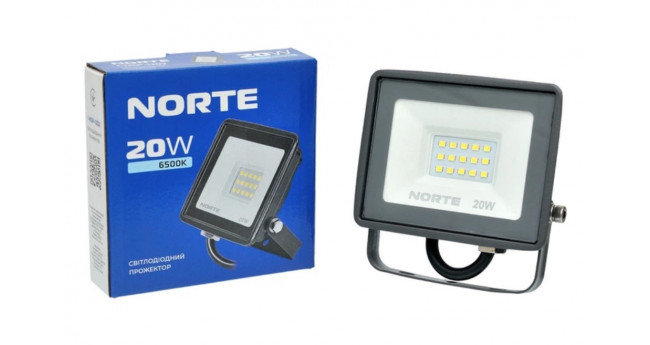 Прожектор LED 20W  6500 К  Norte