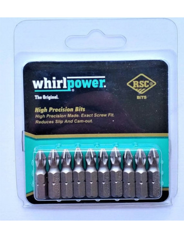 Бита РZ 2х25мм WHIRL Power 