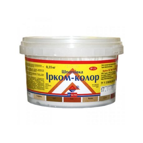 Шпатлевка по дереву Ирком IP-23, Смерека, 0,35 кг