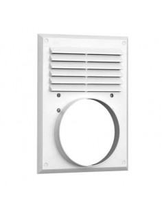 Вентиляційна решітка  Міні Макс 240х180мм з фланцем D120мм