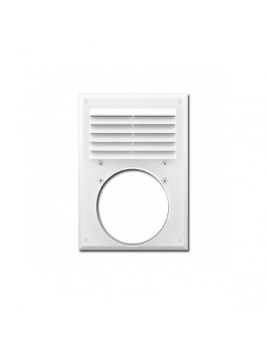 Вентиляційна решітка Міні Макс 240х180мм з фланцем D100мм