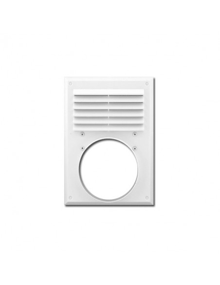 Вентиляційна решітка Міні Макс 240х180мм з фланцем D100мм