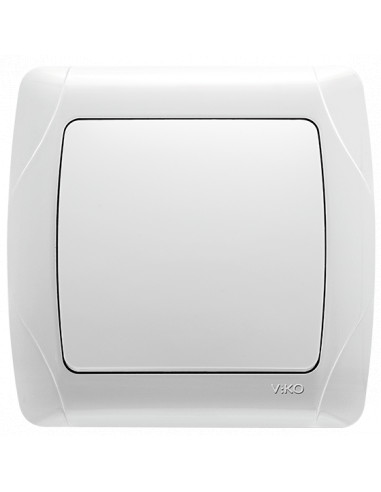 Вимикач 1м. Viko Carmen білий