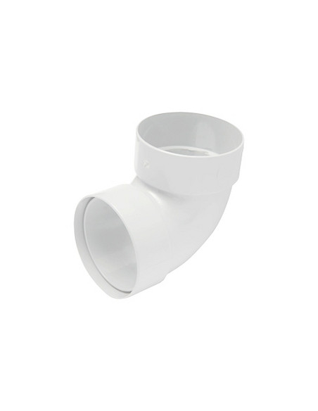 Відведення труби двомуфтове 67' 100мм б