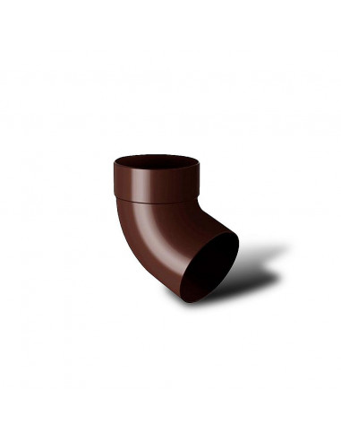 Відведення труби одномуфтовий 67' 100мм