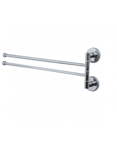 Вішалка для рушників поворотна, подвійна